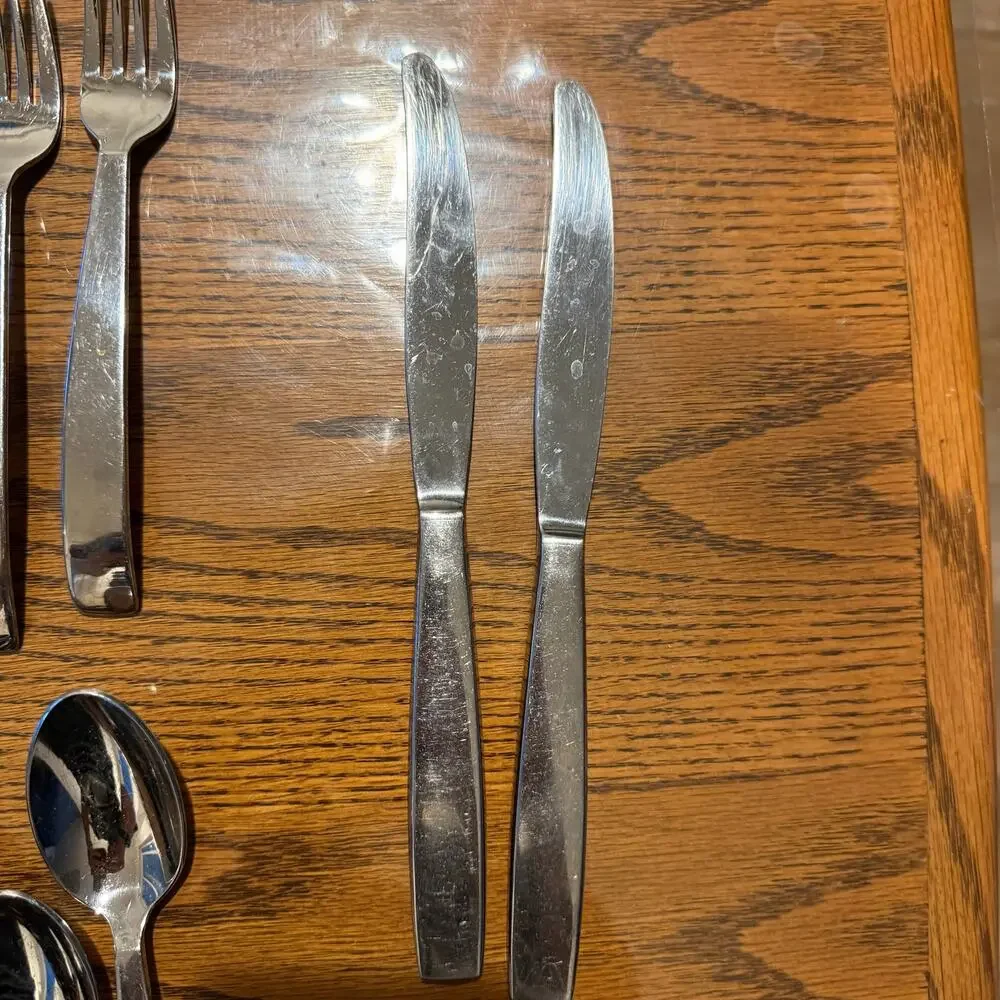 VTG Ralph Lauren Korea Academy flatware 30 pieces spoons forks knives